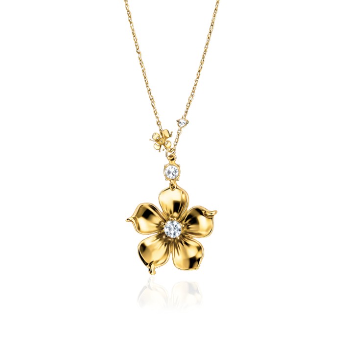 La fleur detail pendant